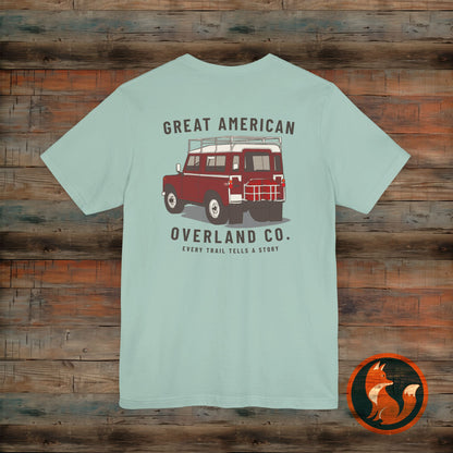 Great American Adventure Tee | Vintage Off-Road T-Shirt, Unisex Summer Style, Perfect for Nature Lovers, Unique Gift Idea, Outdoor Fun