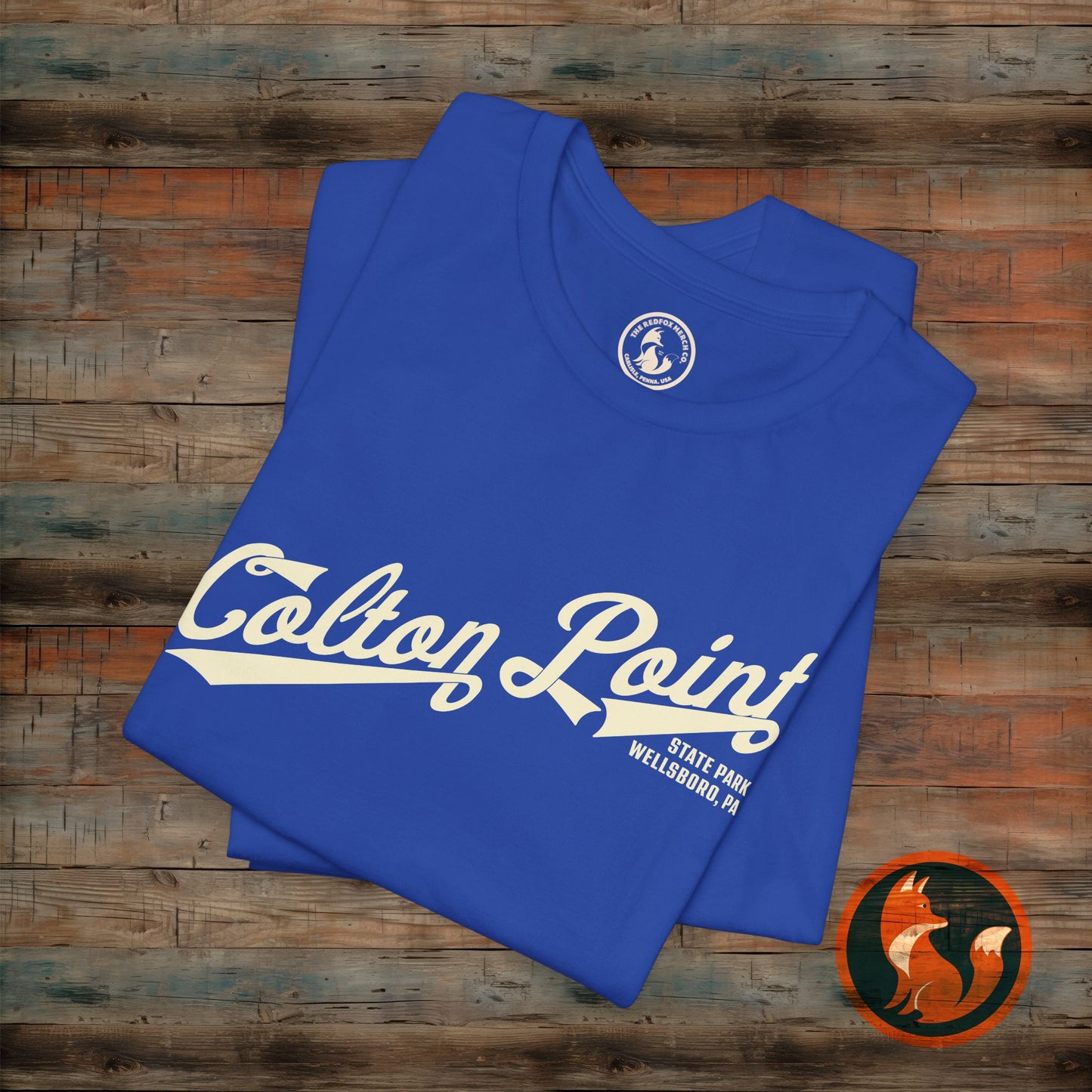 Colton Point Graphic Short Sleeve Tee, Casual Cotton Tee, Unisex T-Shirt, Trendy Summer Shirt, Gift for Travelers, Everyday Wear