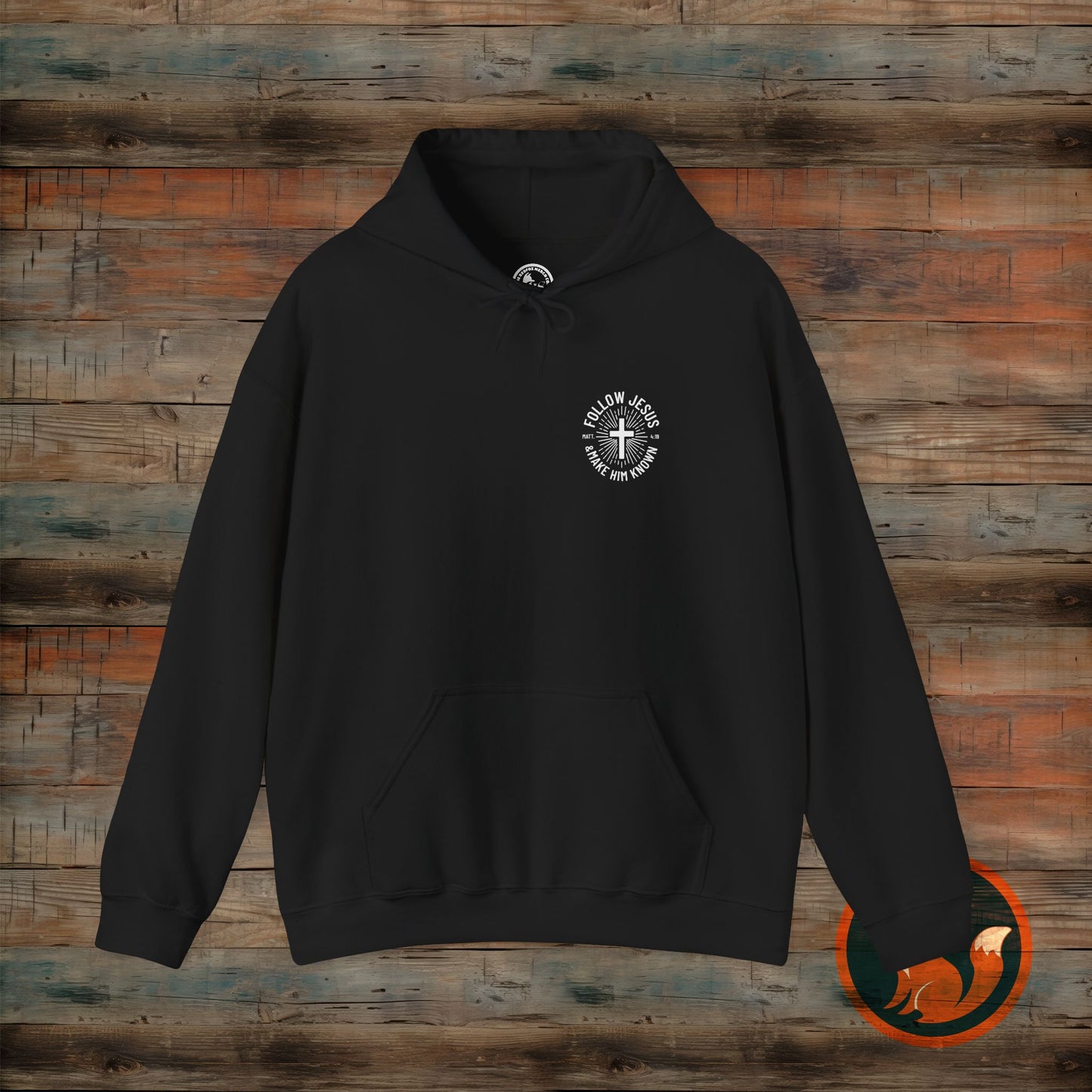 Faith-Inspired Hooded Sweatshirt - Follow Jesus Design, Unisex Cozy Pullover, Christian Apparel, Perfect Gift for Believers, Ideal for [...]