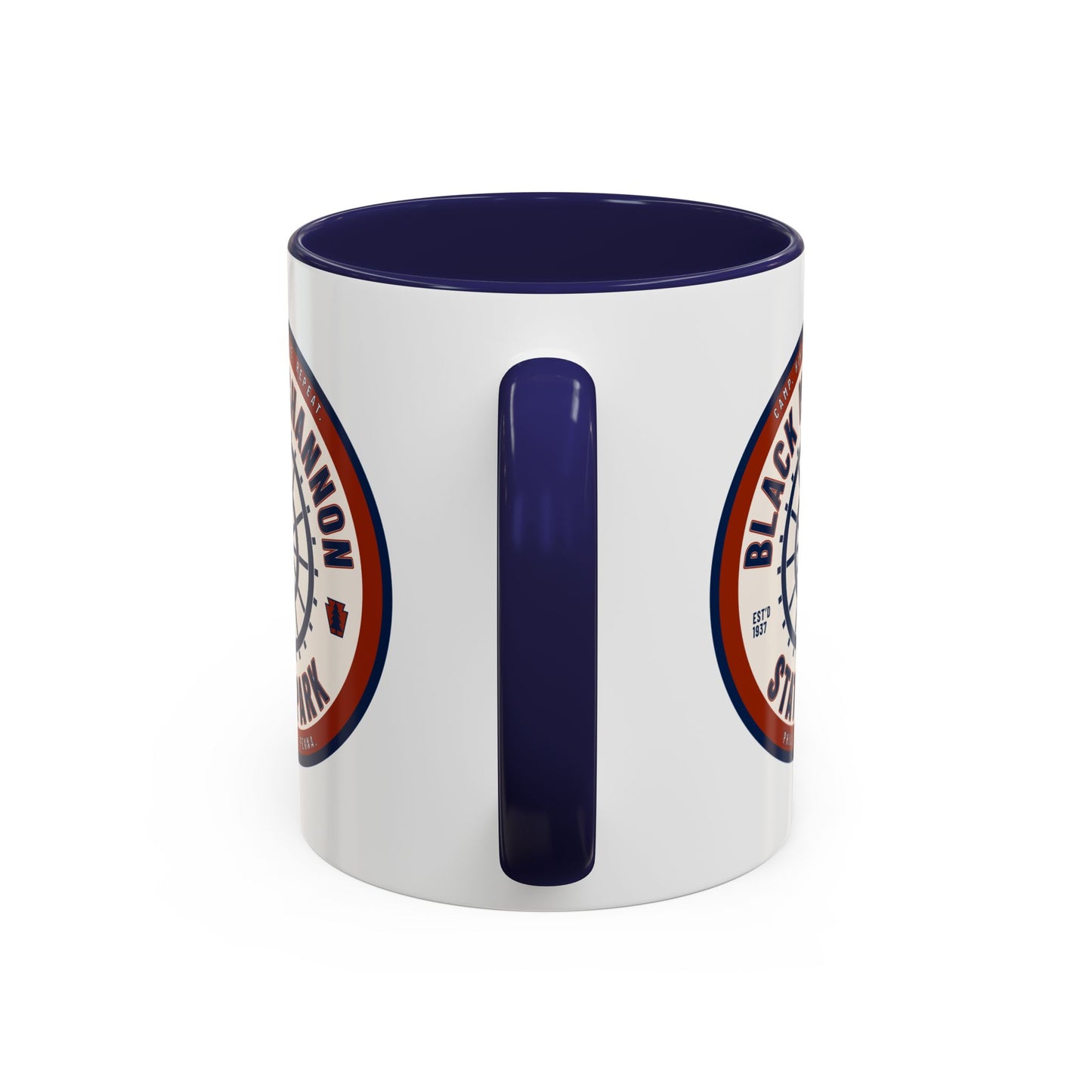 Accent Coffee Mug with Black Moshannion State Park Design - Perfect for Nature Lovers, Hiking Gifts, Outdoor Adventures, Unique Coffee [...]