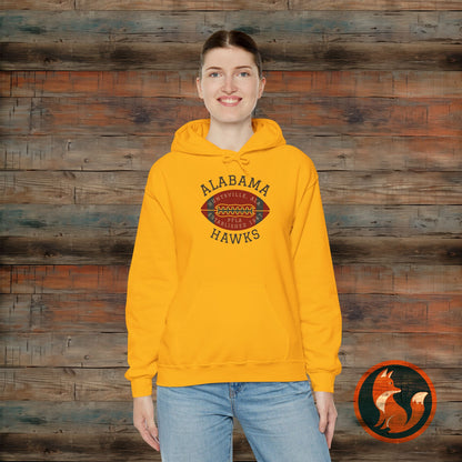 Alabama Hawks Football Sweatshirt, Unisex Casual Hoodie, Team Spirit Gear, Perfect for Game Days, Comfortable All-Season Wear