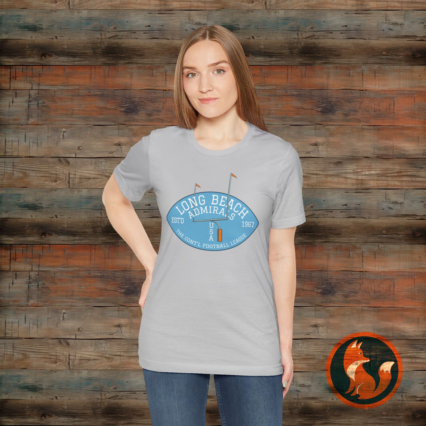 Retro Long Beach Football Tee, Unisex T-Shirt, Casual Wear, Sports Apparel, Gift for Football Lovers, Vintage Style