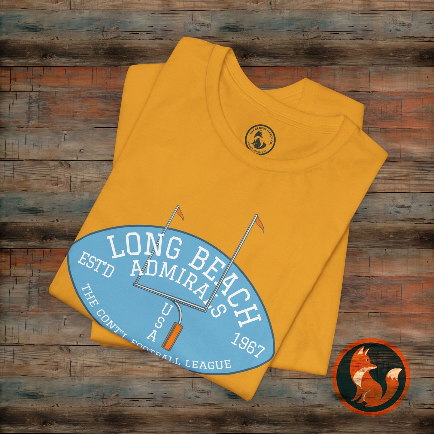 Retro Long Beach Football Tee, Unisex T-Shirt, Casual Wear, Sports Apparel, Gift for Football Lovers, Vintage Style