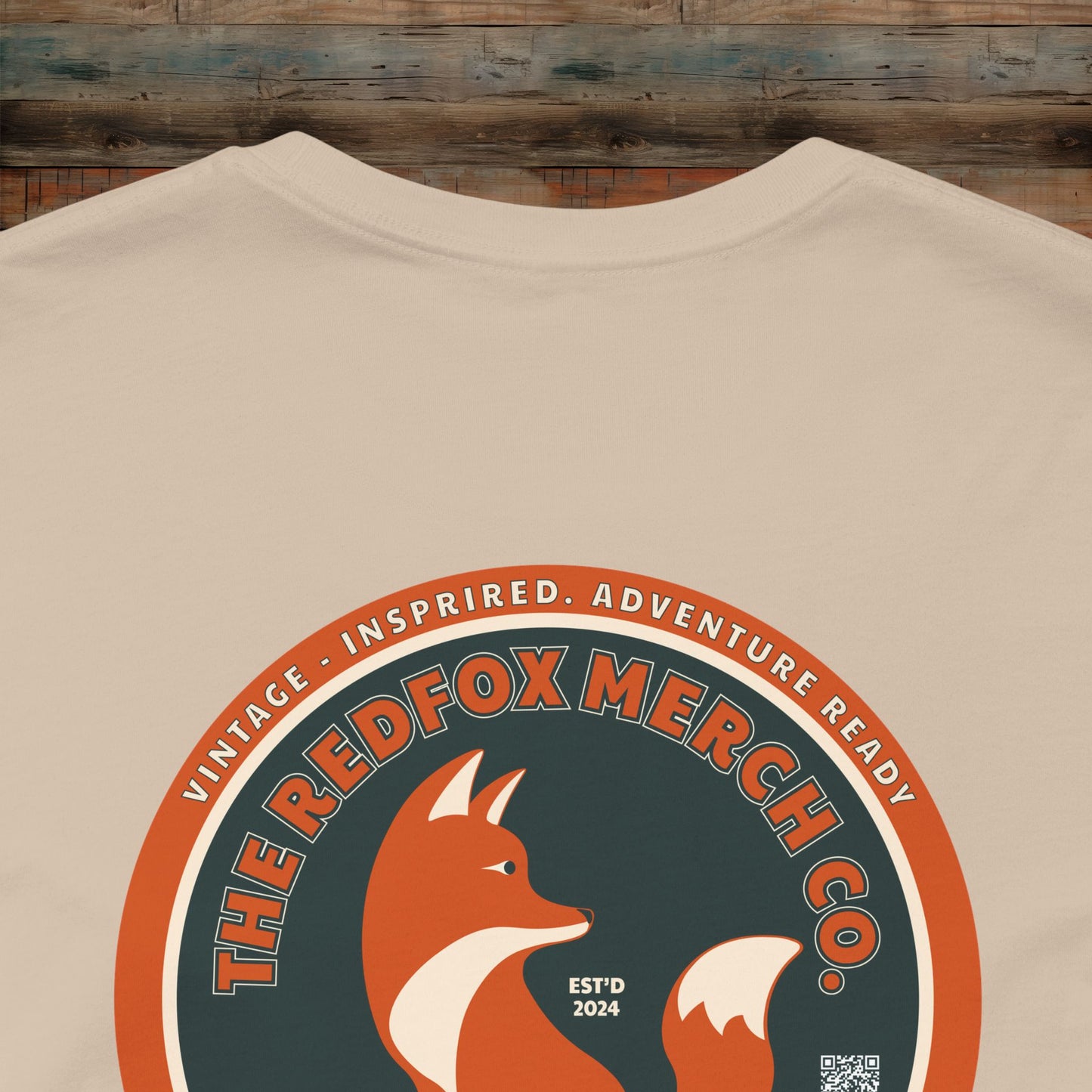 RedFox Graphic Tee for Official Merch, Casual Unisex Shirt, Outdoor Adventure Apparel, Gift for Wildlife Enthusiasts, Eco-Friendly Fashion