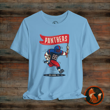 Orlando Panthers CoFL Unisex Jersey Tee, Sporty T-Shirt, Game Day Apparel, Football Fan Shirt, Athletic Wear, Casual Comfort