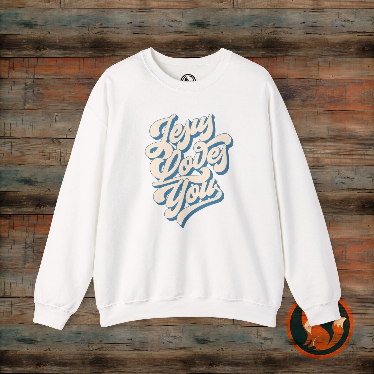 Jesus Loves You Sweatshirt: Unisex Love Design, Cozy Gift for Friends, Family, Valentine's Day, Birthday, Everyday Wear