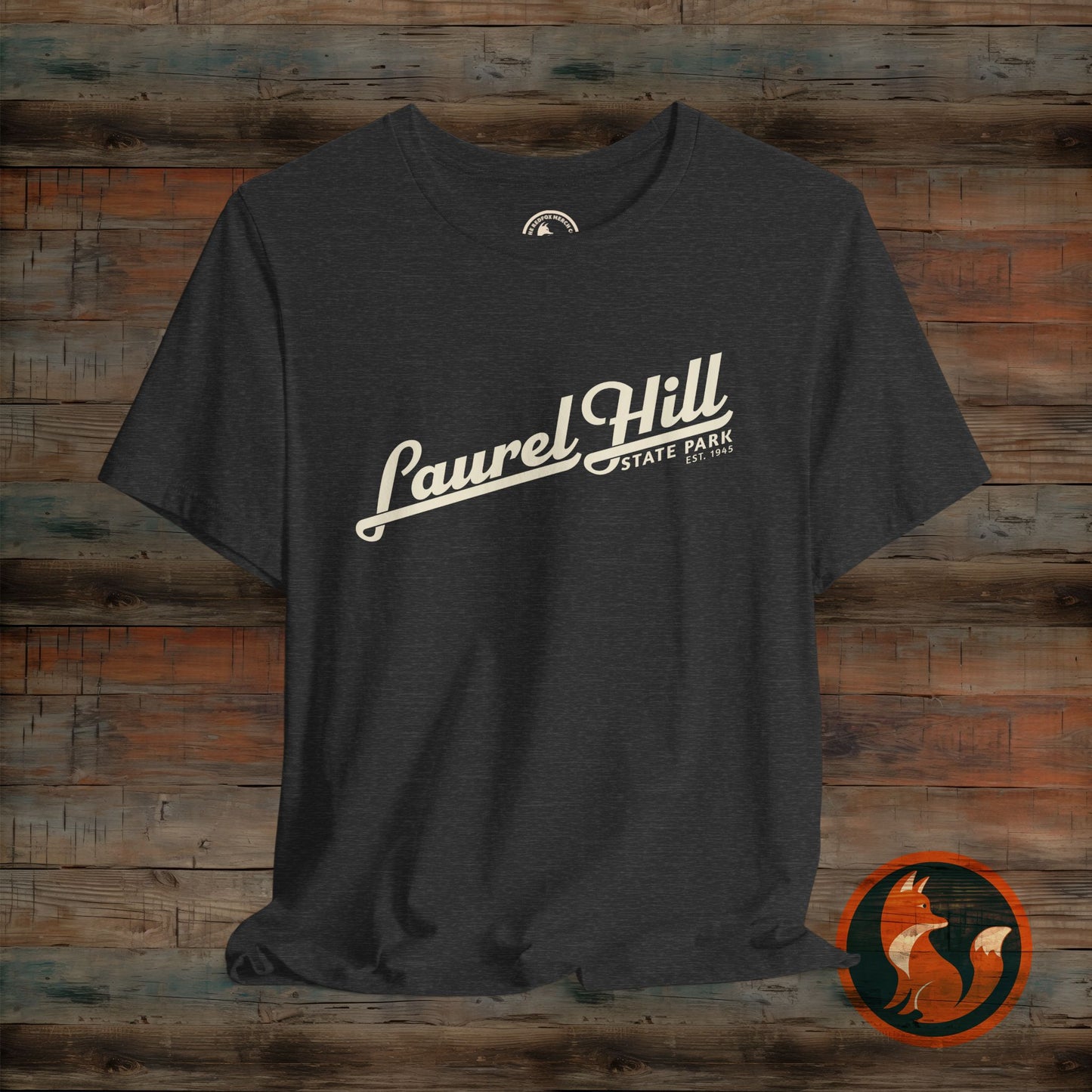 Laurel Hill State Park Tee, Unisex Green Short Sleeve Shirt for Outdoor Lovers, Nature Gift, Adventure Apparel, Hiking T-Shirt, Summer Wear