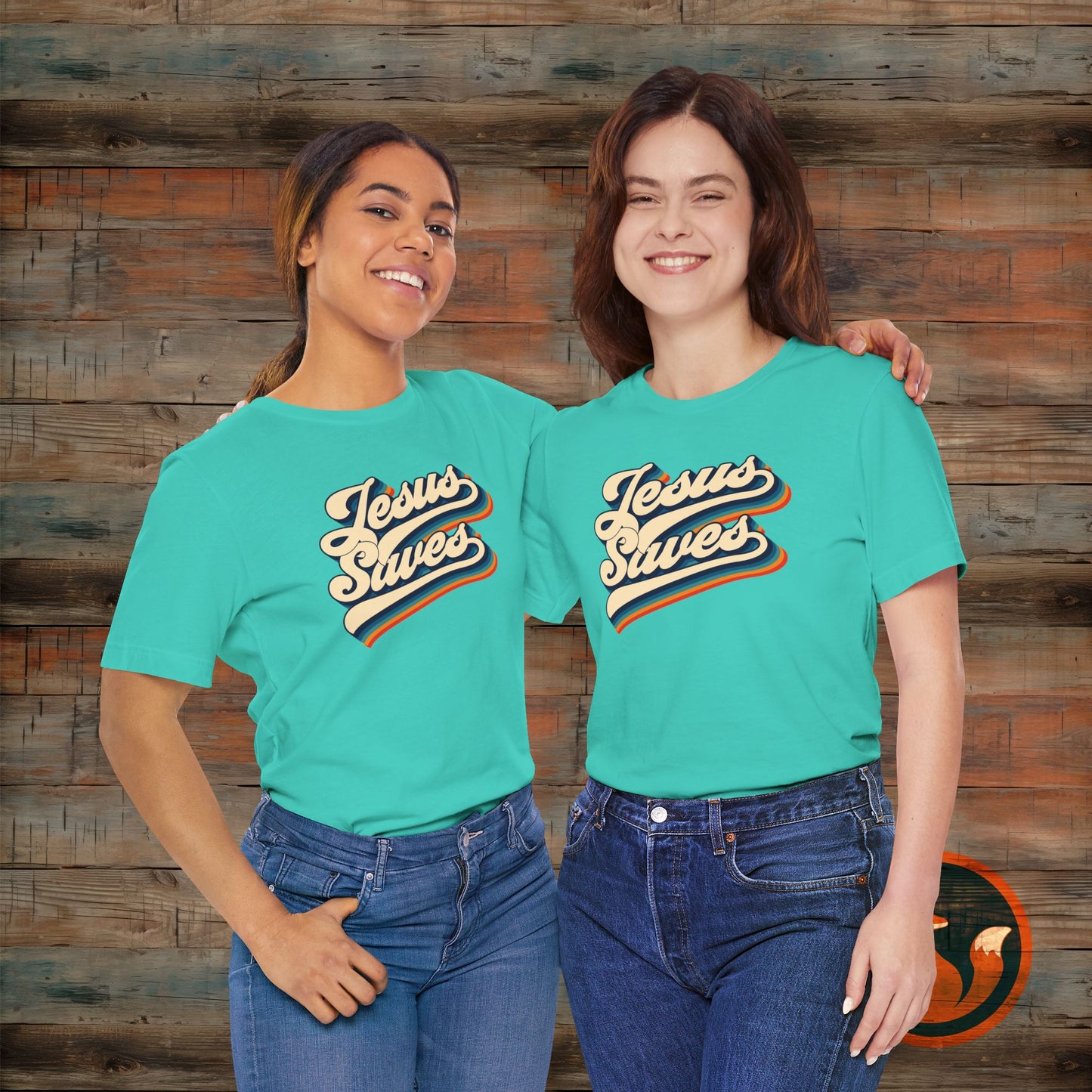 Stylish Jesus Saves Tee, Faith-Based Tee, Unisex Graphic Shirt, Everyday Comfort, Perfect Gift for Believers