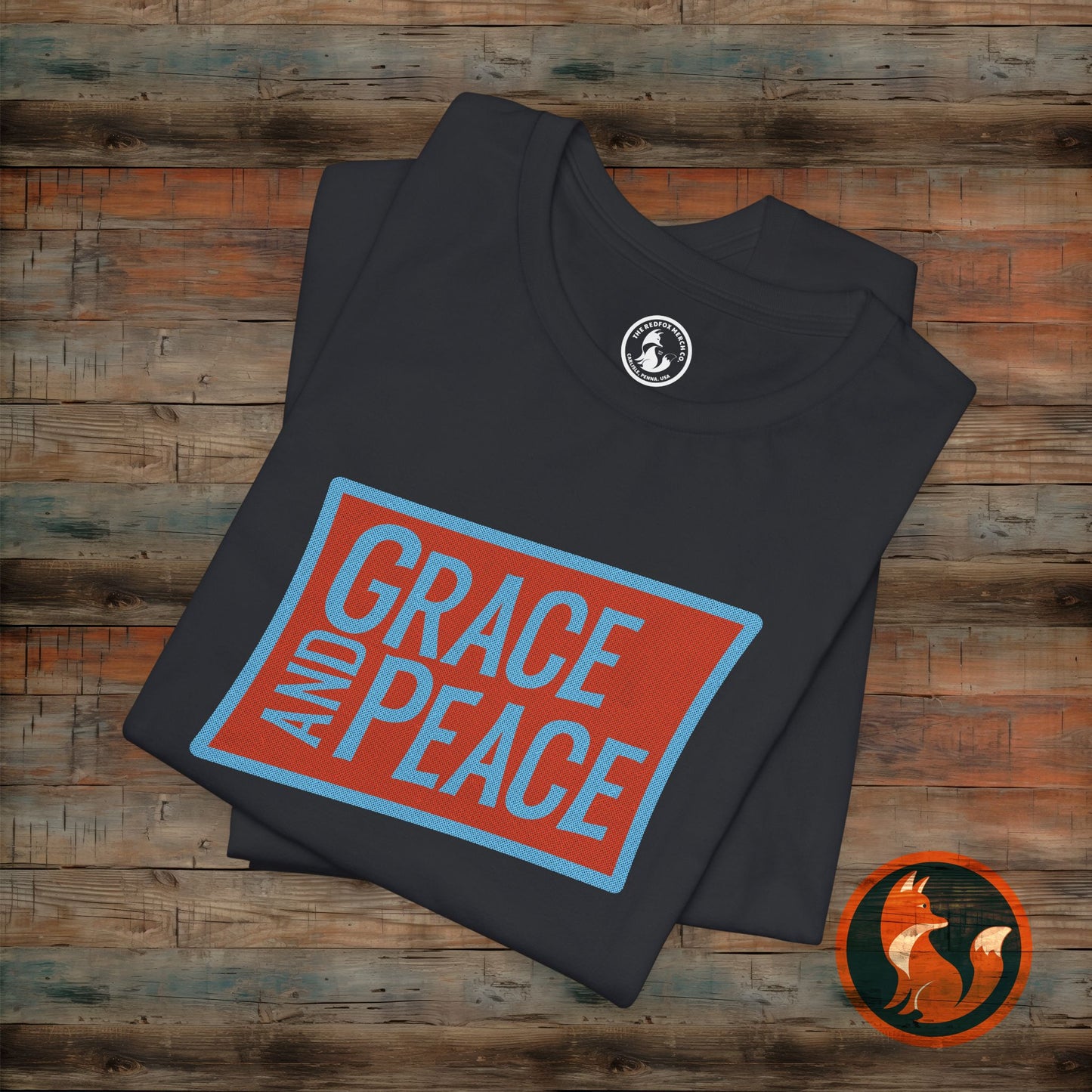 Grace and Peace Unisex Tee, Casual Wear, Everyday Style, Spiritual Gift, Faith-Based Fashion, Comfortable T-Shirt, Thoughtful Present