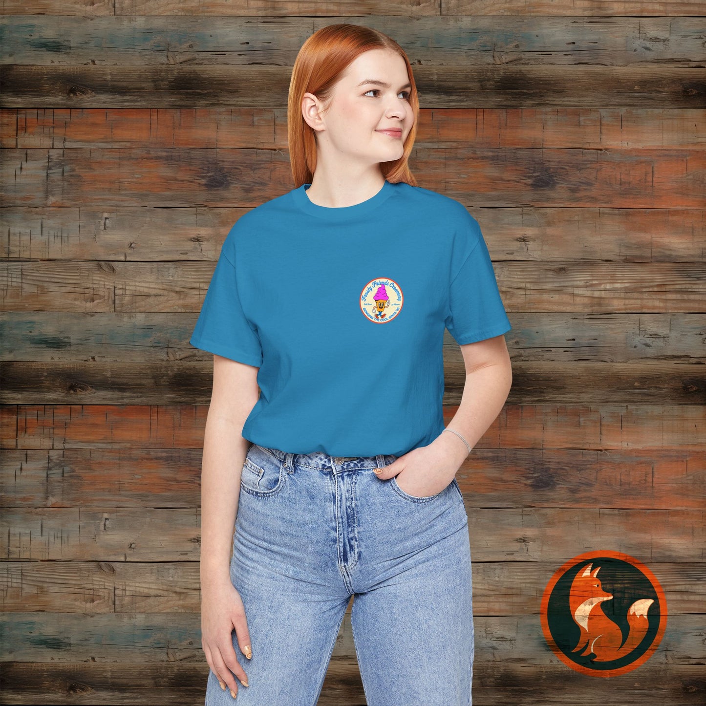 Ice Cream Parlor Tee, Cute Summer Shirt, Fun Gift for Friends, Unisex Graphic Tee, Ice Cream Lovers Apparel, Retro Design T-Shirt