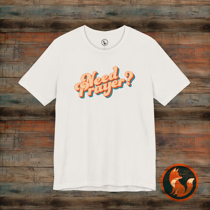 Unisex Prayer Tee, Casual T-Shirt, Spiritual Apparel, Gift for Believers, Inspirational Fashion, Everyday Wear