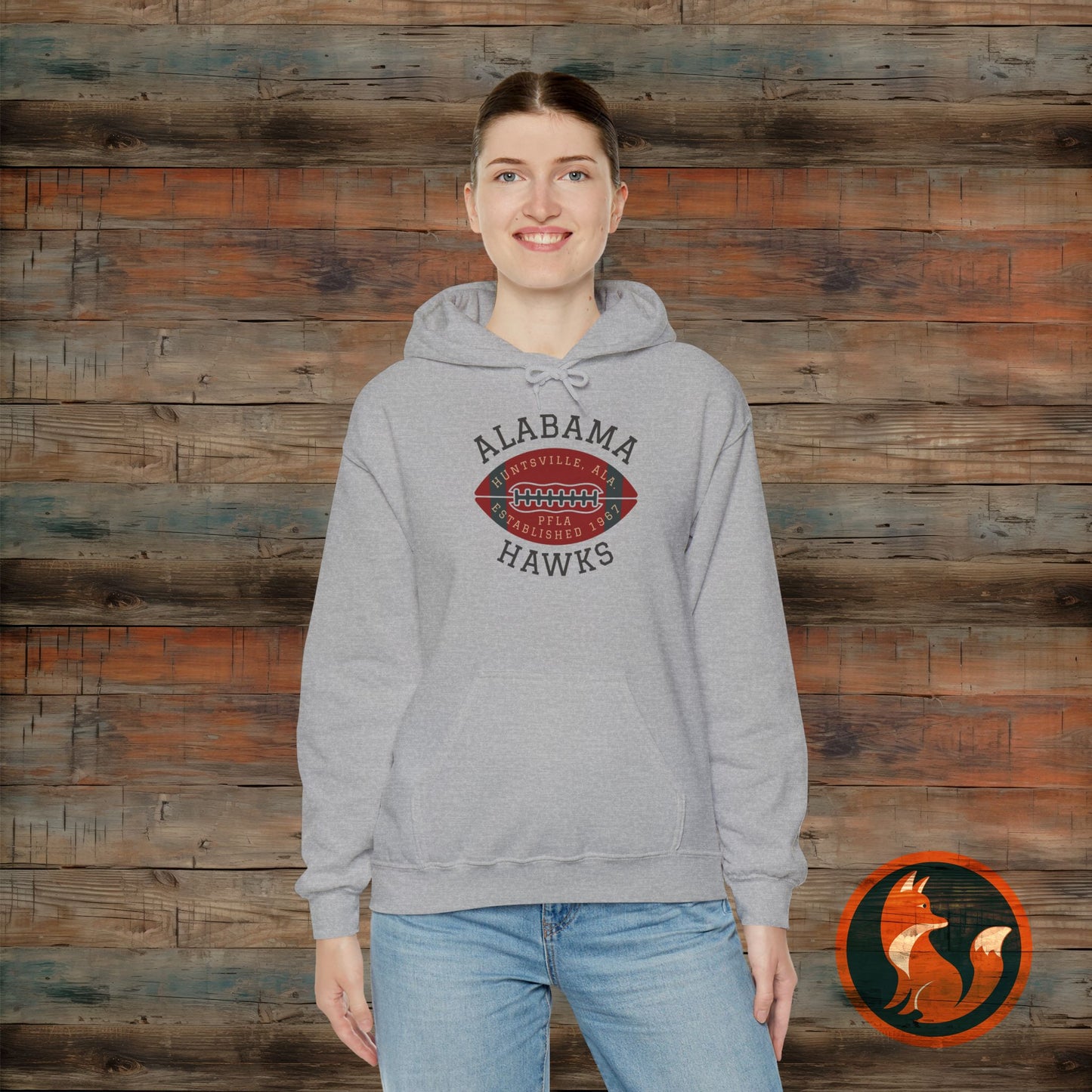 Alabama Hawks Football Sweatshirt, Unisex Casual Hoodie, Team Spirit Gear, Perfect for Game Days, Comfortable All-Season Wear