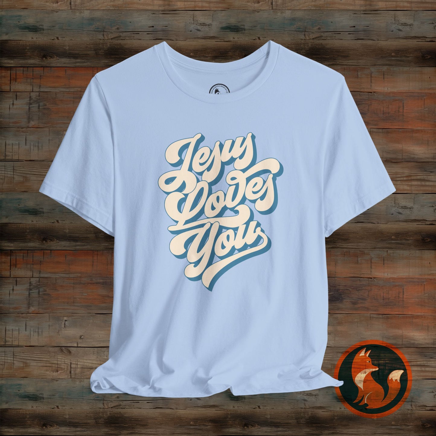 Jesus Loves You Unisex Tee, Inspirational T-Shirt, Faith-Based Apparel, Gift for Christians, Casual Everyday Wear