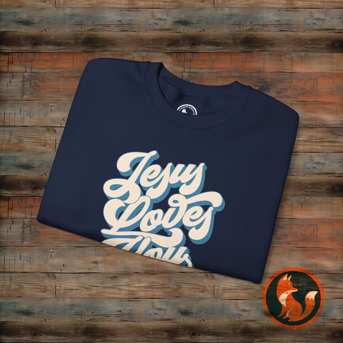 Jesus Loves You Sweatshirt: Unisex Love Design, Cozy Gift for Friends, Family, Valentine's Day, Birthday, Everyday Wear