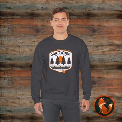 Driftwood Outfitters Crewneck Sweatshirt - Cozy Unisex Pullover for Outdoor Lovers, Perfect for Camping, Hiking, or Casual Wear, [...]