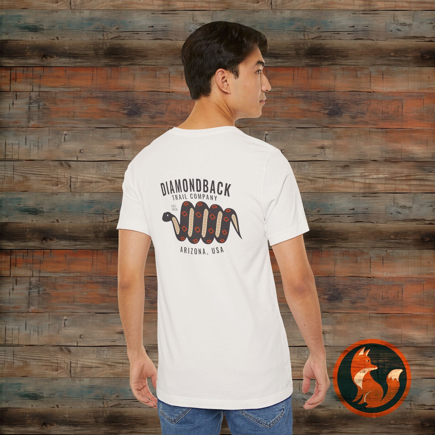 Diamondback Trail Company Tee - Unisex Short Sleeve Shirt, Nature Lover Apparel, Outdoor Adventure Top, Gift for Hikers, Eco-Friendly [...]