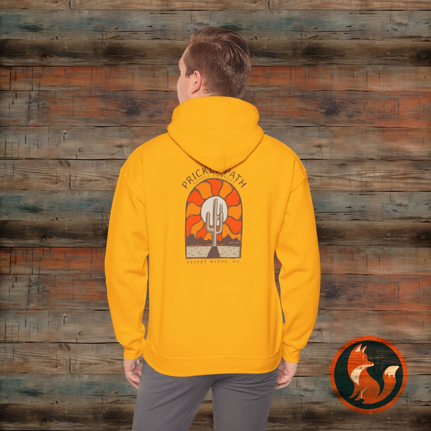 Desert Vibes Hoodie | Cozy Unisex Sweatshirt for Outdoor Lovers, Camping, Travel, Boho Style, Gift for Him/Her
