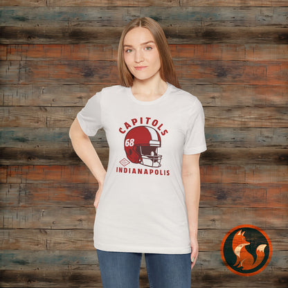Indianapolis Capitols Short Sleeve Tee, Sports T-Shirt, Fan Apparel, Game Day Shirt, Unisex Fashion Tee