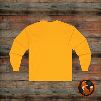 Desert Sunset Long Sleeve Tee, Prickly Path Graphic Shirt, Texas Desert Apparel, Unisex Casual Wear, Nature Lover Gift
