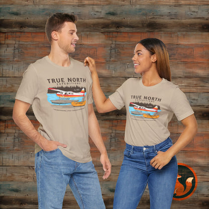 Adventure-Inspired Unisex Tee: True North Expeditions, Outdoor Shirt, Travel Apparel, Water Sports T-Shirt, Gift for Adventurers, [...]