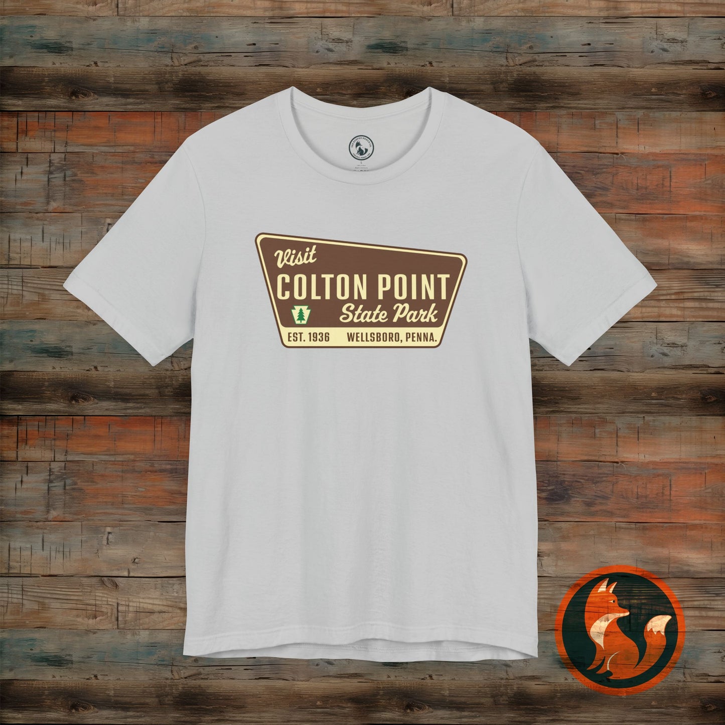 Vintage Colton Point Park Tee - Unisex Jersey Short Sleeve T-Shirt, Casual Outdoor Wear, Travel Souvenir, Nature Lover Gift, Camping Apparel
