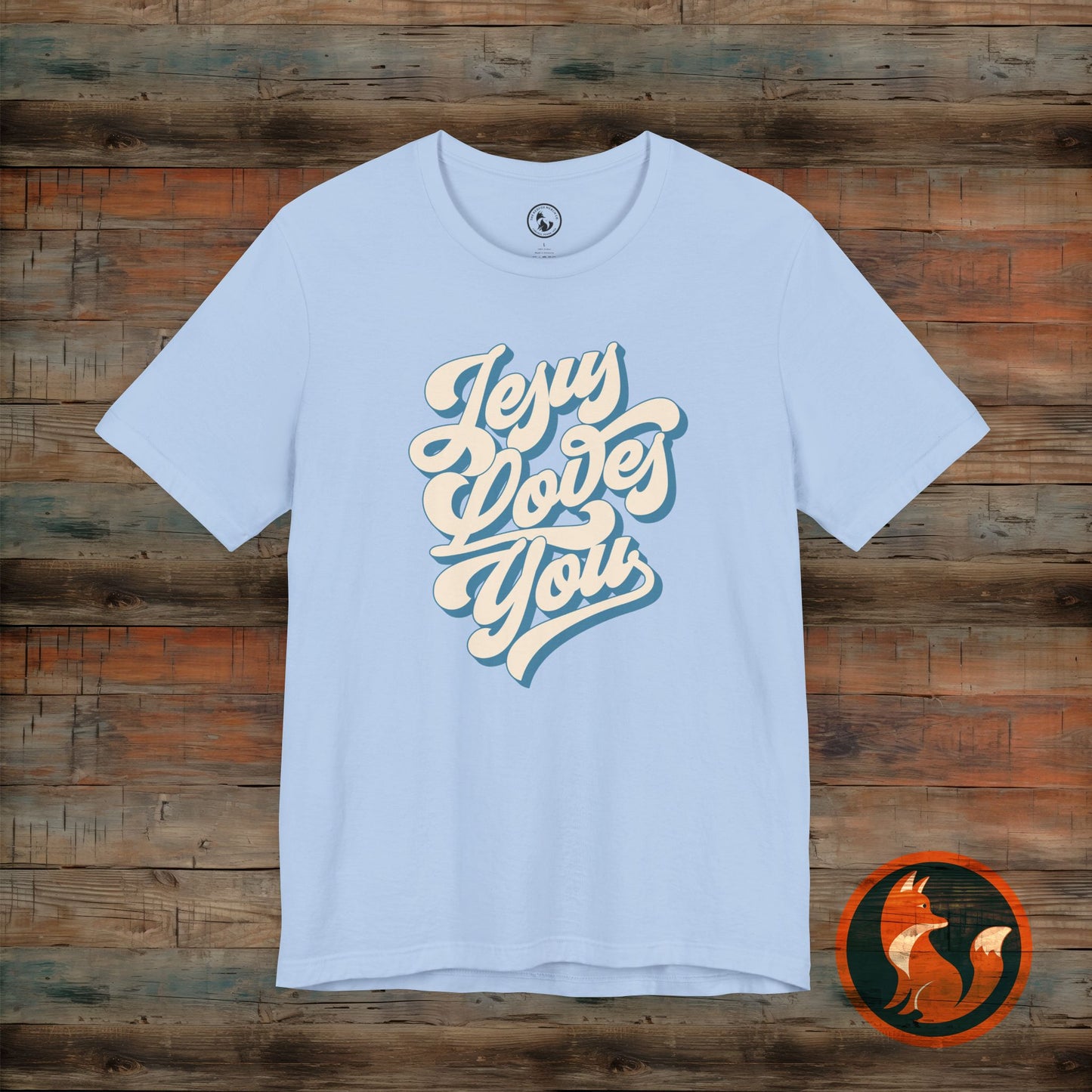 Jesus Loves You Unisex Tee, Inspirational T-Shirt, Faith-Based Apparel, Gift for Christians, Casual Everyday Wear