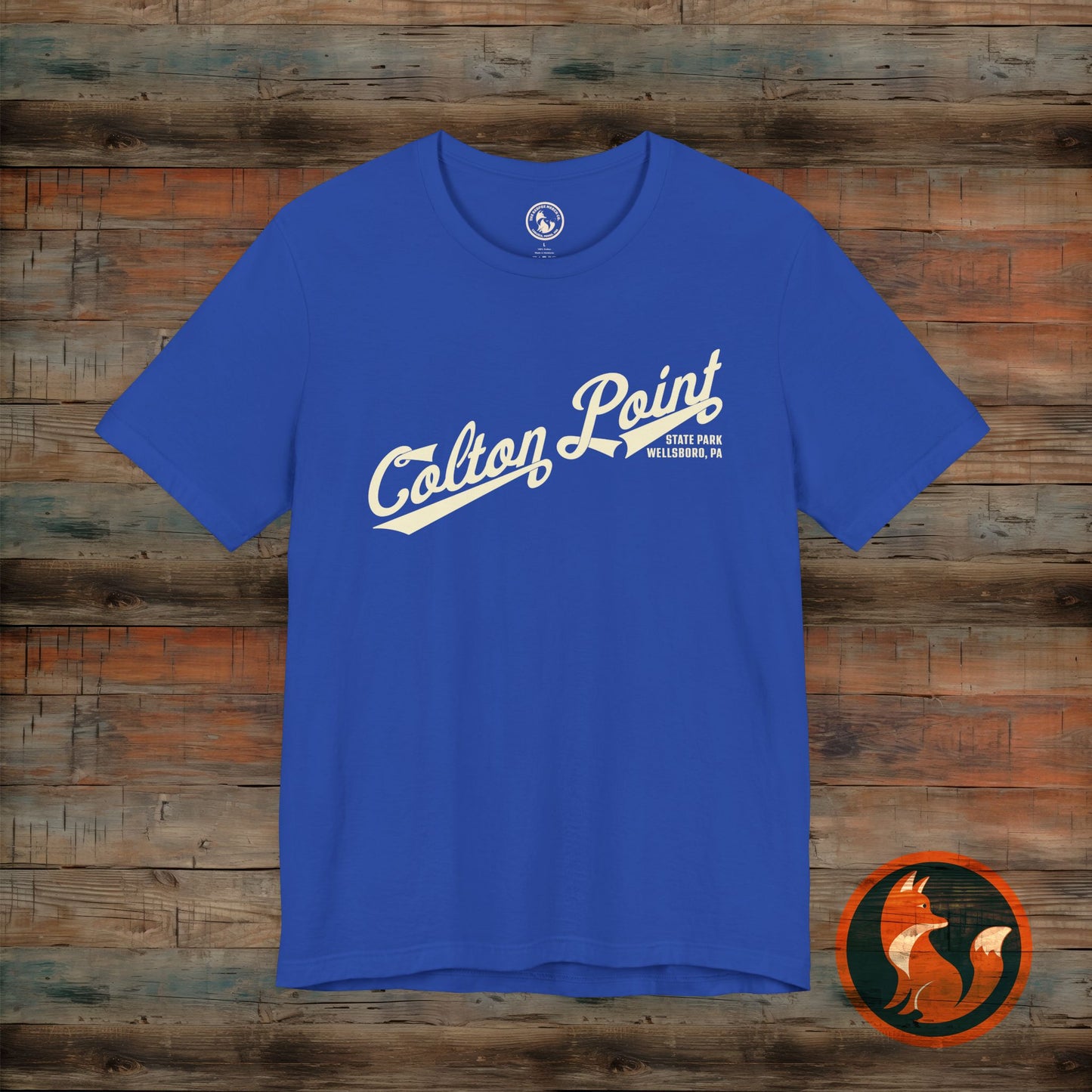 Colton Point Graphic Short Sleeve Tee, Casual Cotton Tee, Unisex T-Shirt, Trendy Summer Shirt, Gift for Travelers, Everyday Wear