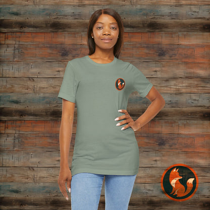 RedFox Graphic Tee for Official Merch, Casual Unisex Shirt, Outdoor Adventure Apparel, Gift for Wildlife Enthusiasts, Eco-Friendly Fashion