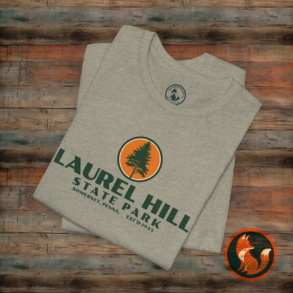 Laurel Hill State Park Tee - Unisex Jersey Short Sleeve T-Shirt, Nature Lover's Gift, Outdoor Adventure Apparel, Casual Wear, Gift for [...]