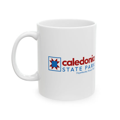 Caledonia State Park Ceramic Mug, 11oz, Perfect for Nature Lovers, Great Gift for Hikers, Coffee Lovers, Travel Memento