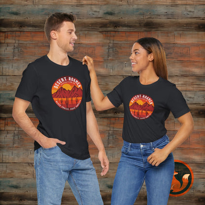 Desert Roamer Tee - Unisex Jersey Short Sleeve Shirt, Hiking Gift, Adventure Apparel, Travel T-Shirt, Outdoorsy Style