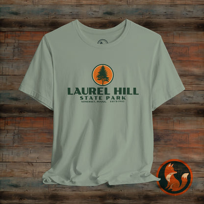 Laurel Hill State Park Tee - Unisex Jersey Short Sleeve T-Shirt, Nature Lover's Gift, Outdoor Adventure Apparel, Casual Wear, Gift for [...]
