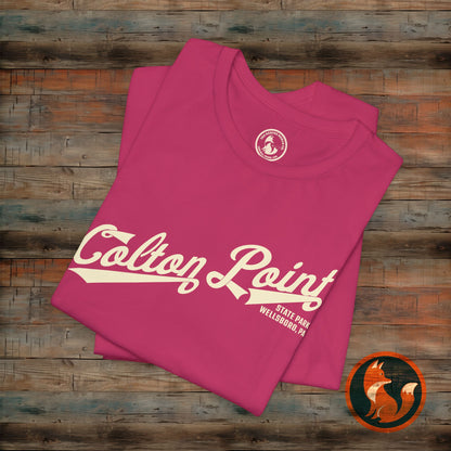 Colton Point Graphic Short Sleeve Tee, Casual Cotton Tee, Unisex T-Shirt, Trendy Summer Shirt, Gift for Travelers, Everyday Wear