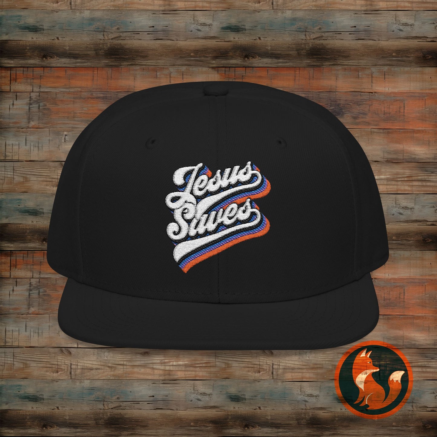Jesus Saves Embroidered Snapback Cap - Trendy Casual Headwear for All Occasions, Gift for Him and Her, Streetwear, Summer Style, Custom Hats