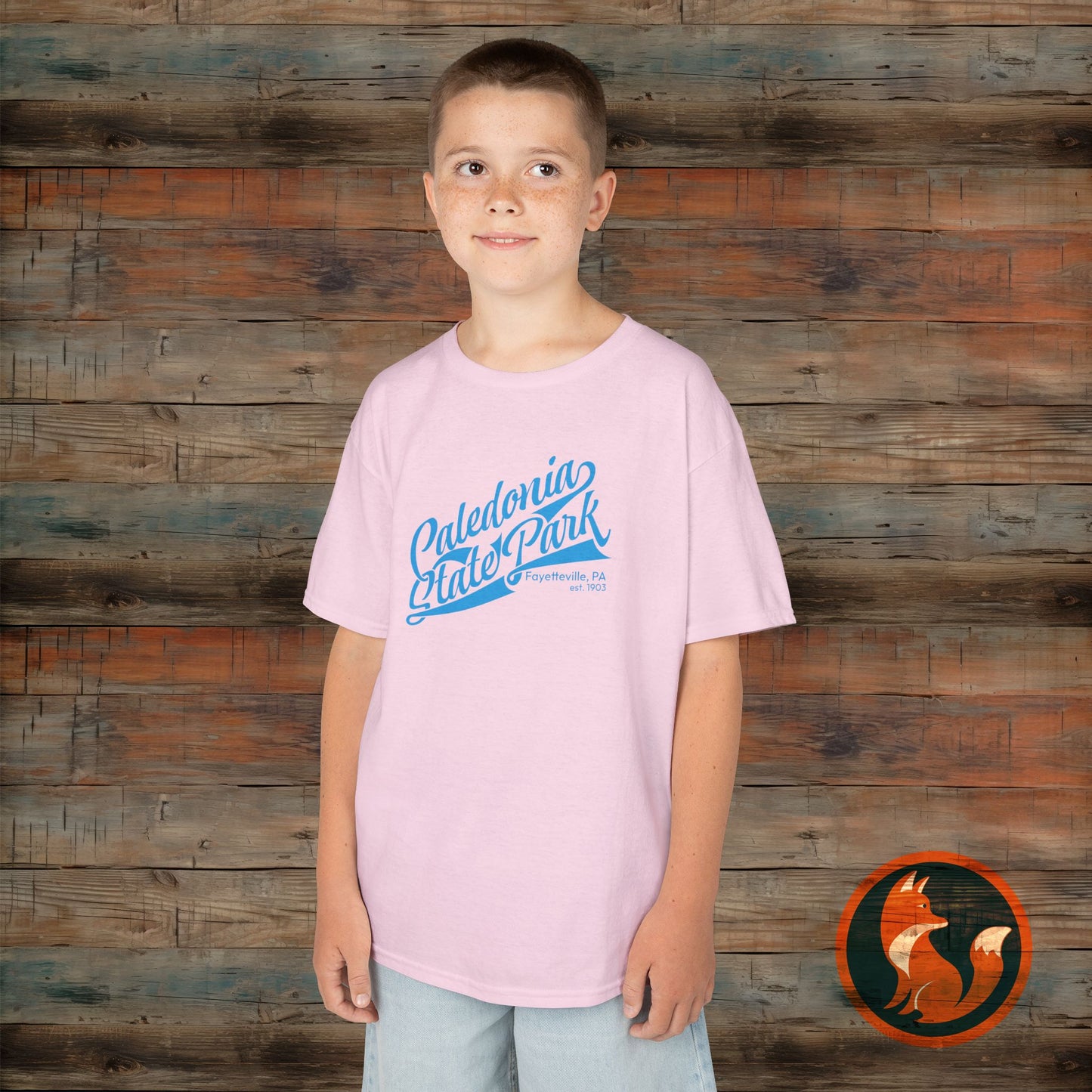 Caledonia State Park Kids T-Shirt, Fun Family Tee, Outdoor Adventure Clothing, Nature Lover Gift, Playful Kids Apparel