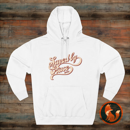 Cozy Inspirational Fleece Hoodie, Casual Wear, Gifts for Friends, Cool Weather Apparel, Relaxed Fit, Everyday Comfort