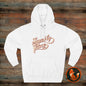 Cozy Inspirational Fleece Hoodie, Casual Wear, Gifts for Friends, Cool Weather Apparel, Relaxed Fit, Everyday Comfort