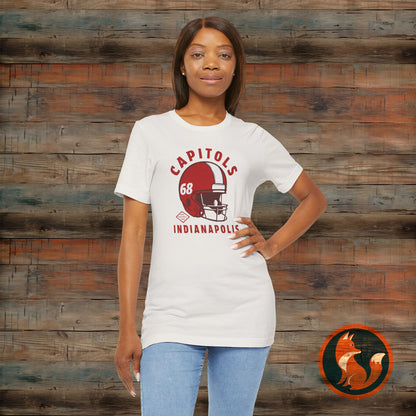 Indianapolis Capitols Short Sleeve Tee, Sports T-Shirt, Fan Apparel, Game Day Shirt, Unisex Fashion Tee
