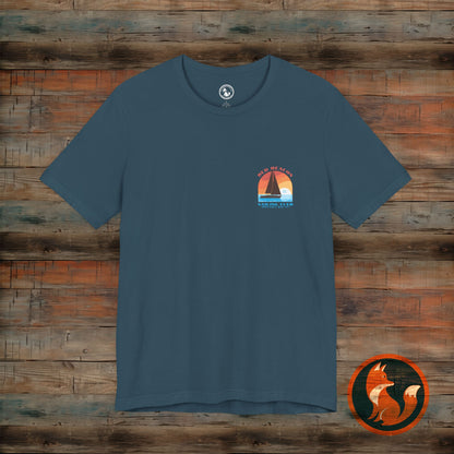 Sailing Club Tee, Nautical Beach Shirt, Summer Vibes T-Shirt, Ocean Lover Gift, Cruise Outing Apparel