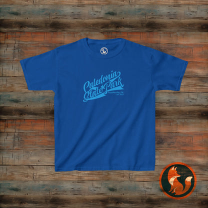 Caledonia State Park Kids T-Shirt, Fun Family Tee, Outdoor Adventure Clothing, Nature Lover Gift, Playful Kids Apparel