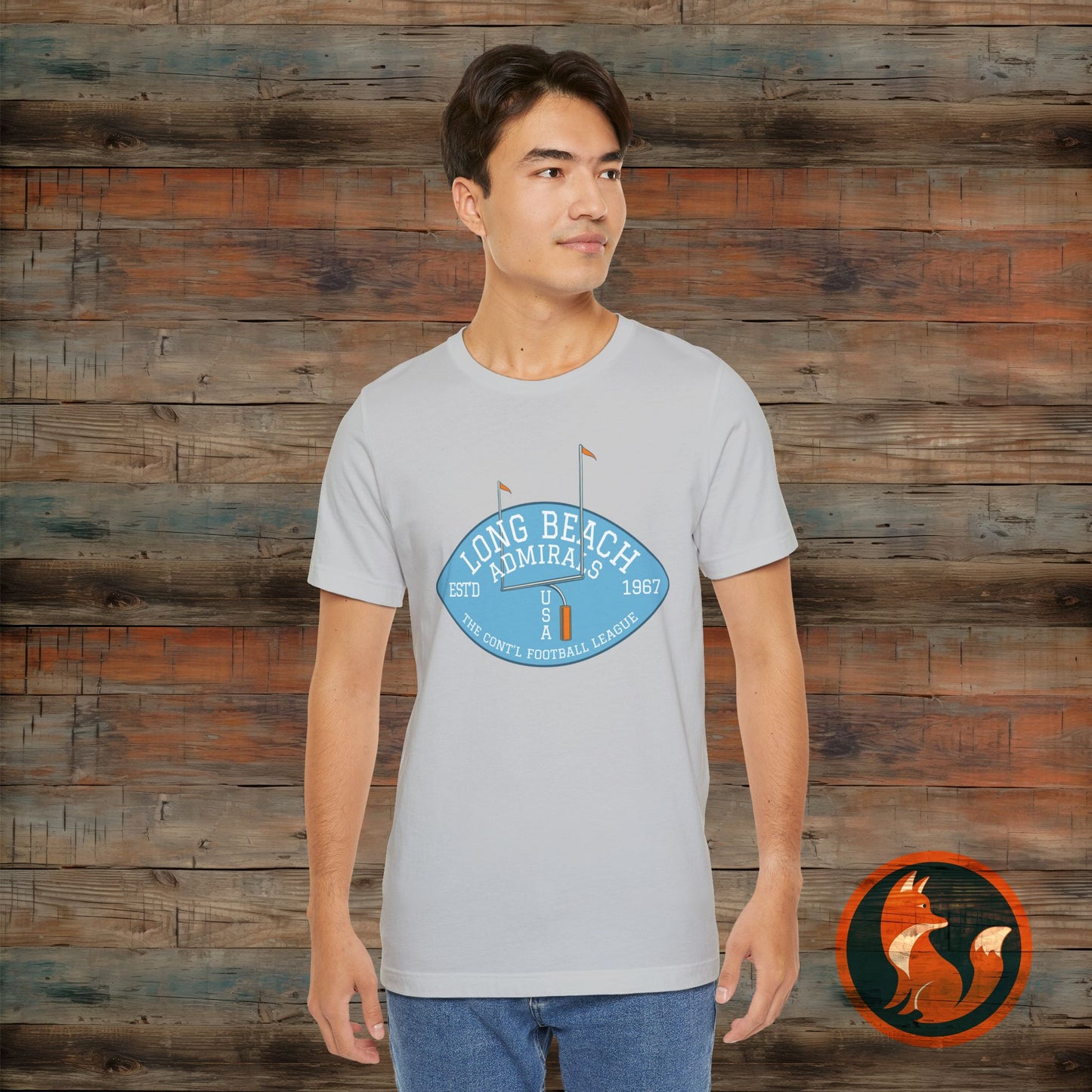 Retro Long Beach Football Tee, Unisex T-Shirt, Casual Wear, Sports Apparel, Gift for Football Lovers, Vintage Style