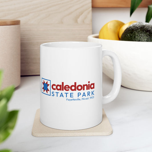 Caledonia State Park Ceramic Mug, 11oz, Perfect for Nature Lovers, Great Gift for Hikers, Coffee Lovers, Travel Memento