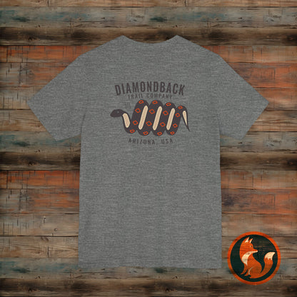 Diamondback Trail Company Tee - Unisex Short Sleeve Shirt, Nature Lover Apparel, Outdoor Adventure Top, Gift for Hikers, Eco-Friendly [...]