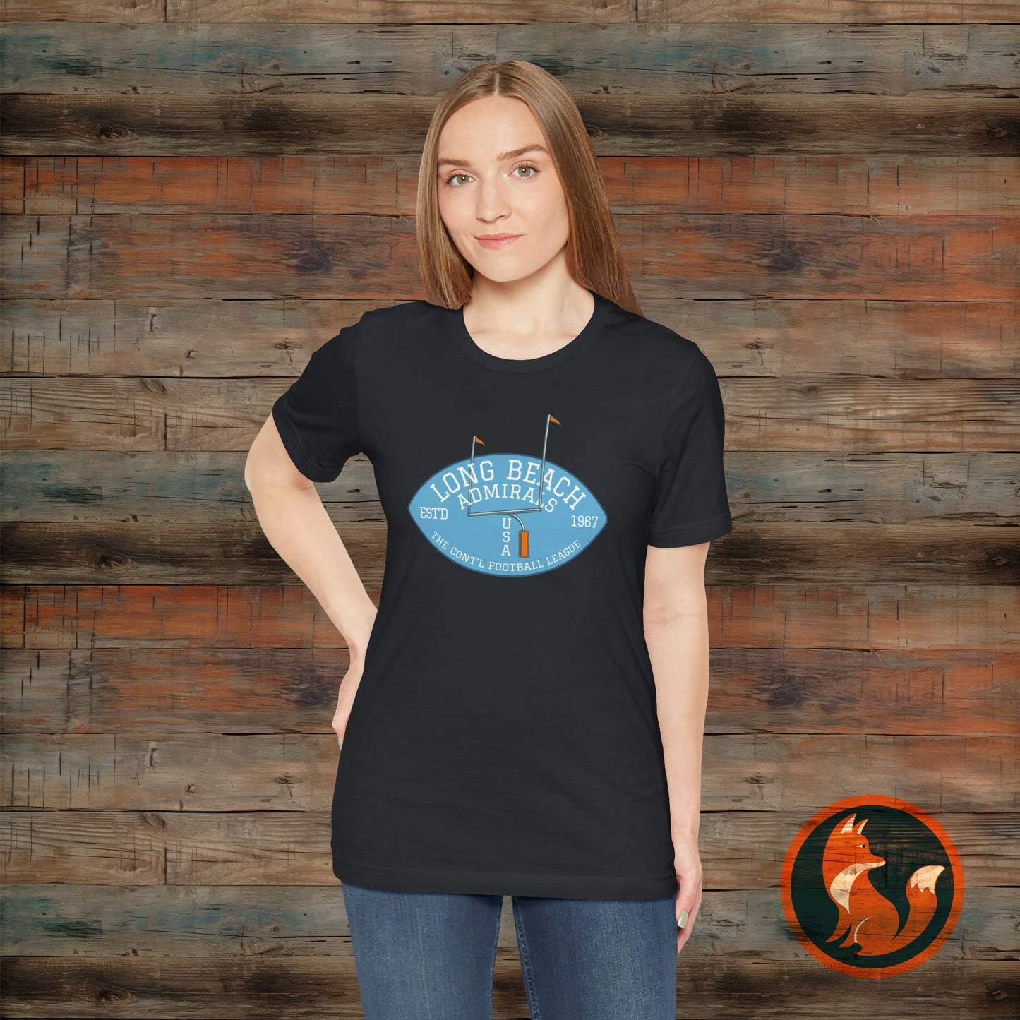 Retro Long Beach Football Tee, Unisex T-Shirt, Casual Wear, Sports Apparel, Gift for Football Lovers, Vintage Style