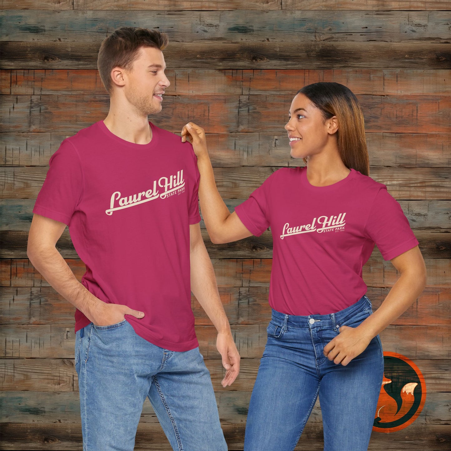 Laurel Hill State Park Tee, Unisex Green Short Sleeve Shirt for Outdoor Lovers, Nature Gift, Adventure Apparel, Hiking T-Shirt, Summer Wear