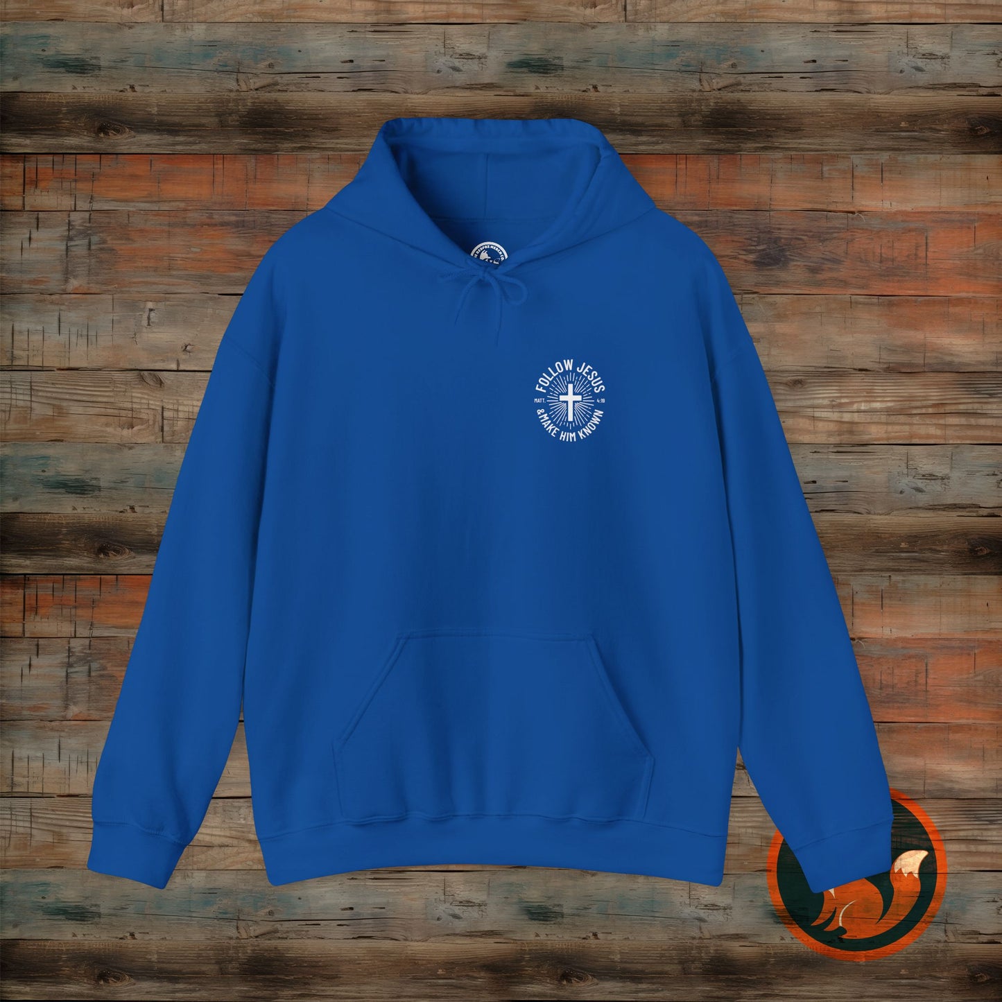 Faith-Inspired Hooded Sweatshirt - Follow Jesus Design, Unisex Cozy Pullover, Christian Apparel, Perfect Gift for Believers, Ideal for [...]