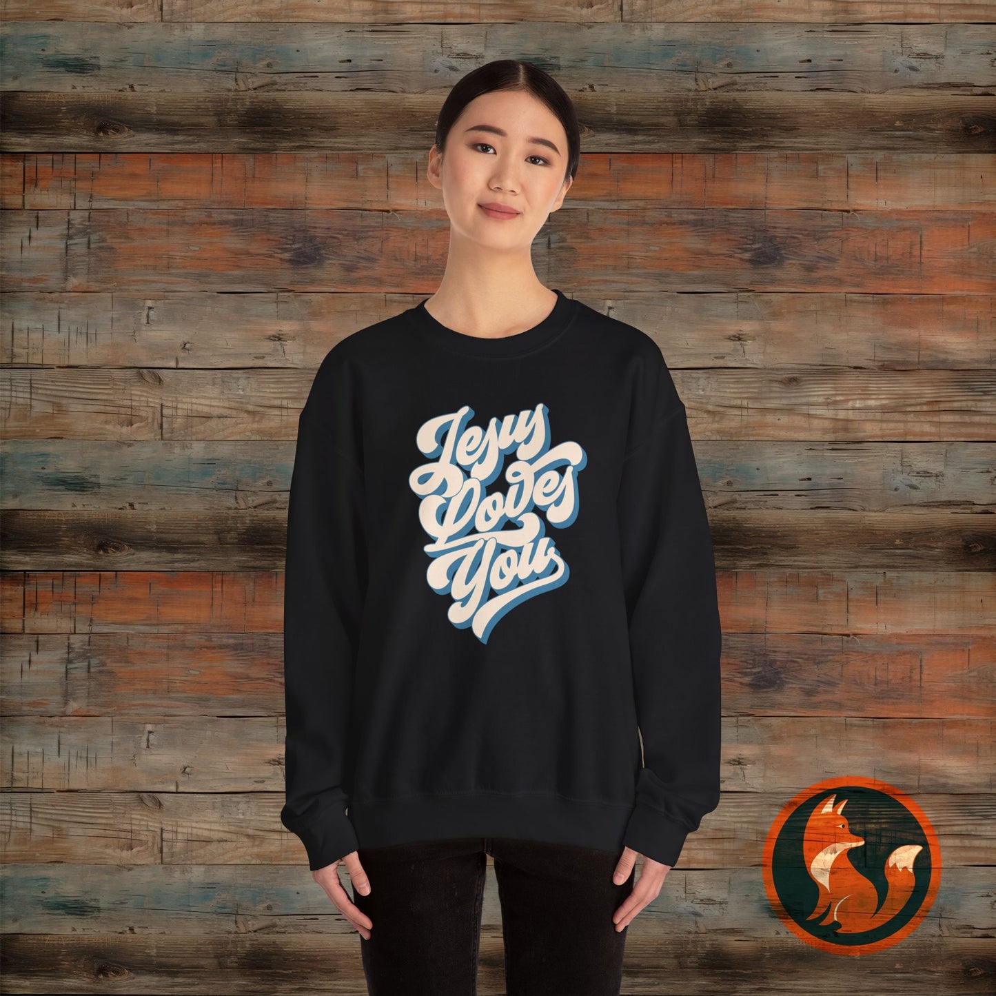 Jesus Loves You Sweatshirt: Unisex Love Design, Cozy Gift for Friends, Family, Valentine's Day, Birthday, Everyday Wear