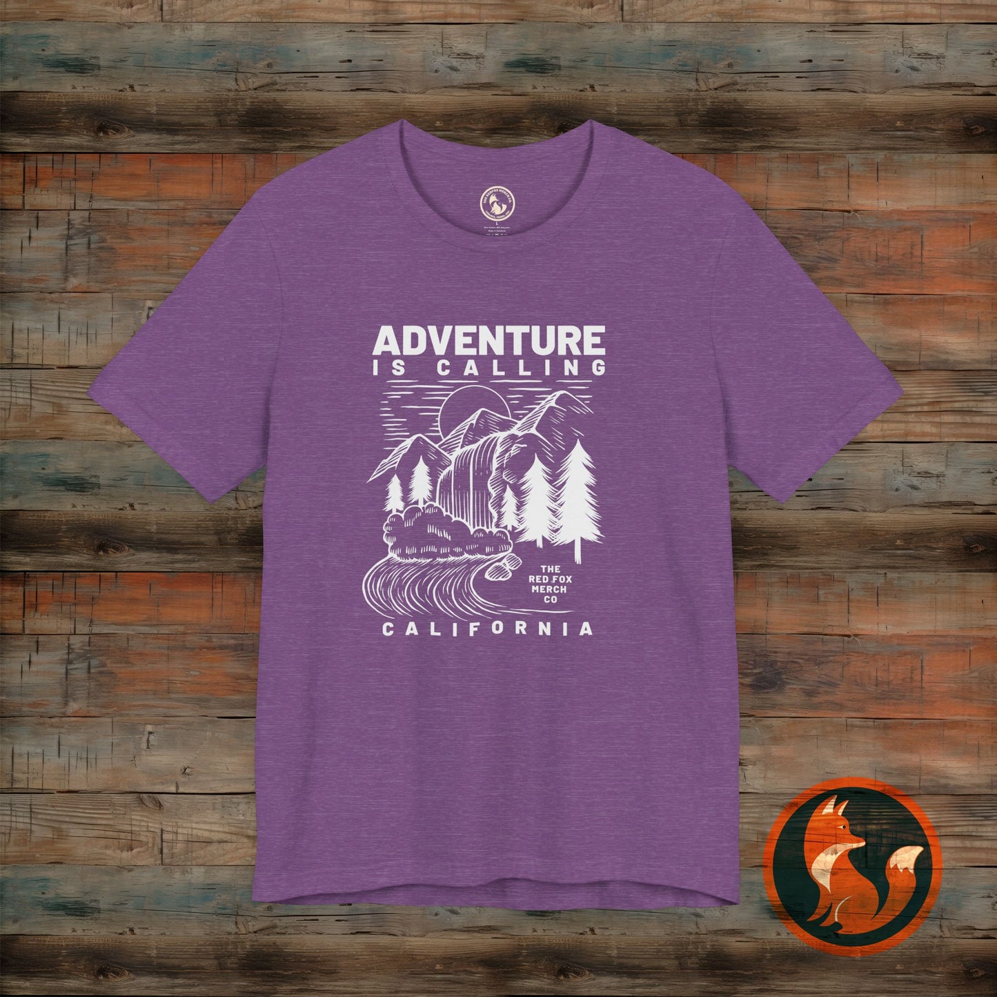 Adventure Is Calling Unisex Tee | Perfect for Outdoor Lovers, Camping, Hiking, Travel, Gifts