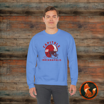Vintage Football Crewneck Sweatshirt, Retro Sports Sweatshirt, Classic Athletic Apparel, Cozy Gifts for Fans, Game Day Style