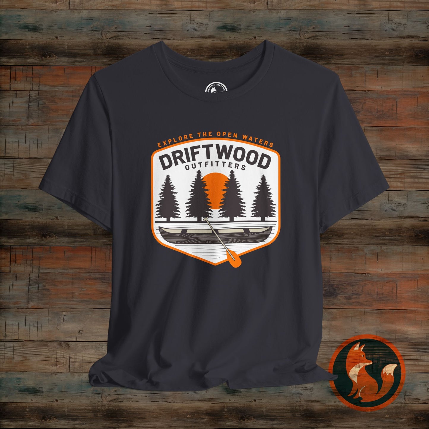 Driftwood Outfitters Unisex Tee, Adventure Shirt, Nature Lover Gift, Camping Apparel, Casual Wear, Perfect all Year